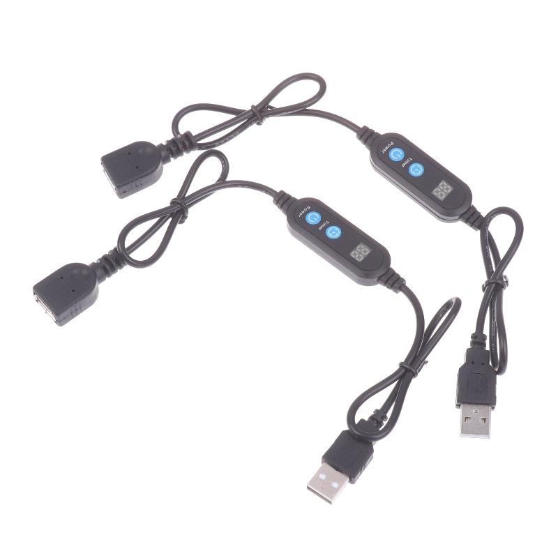 Kabel USB z Timerem Odliczającym Cyfrowy Przełącznik Timerowy Kabel Złącze z Automatycznym Odcięciem Kontroler Przełączniki Timerowe Do Taśm LED Silników Wentylatorów