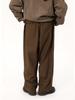 Women's Casual Trousers Plus Size Baggy Straight Wide Leg Pants Vintage Style Clothes Y2k Brown Black