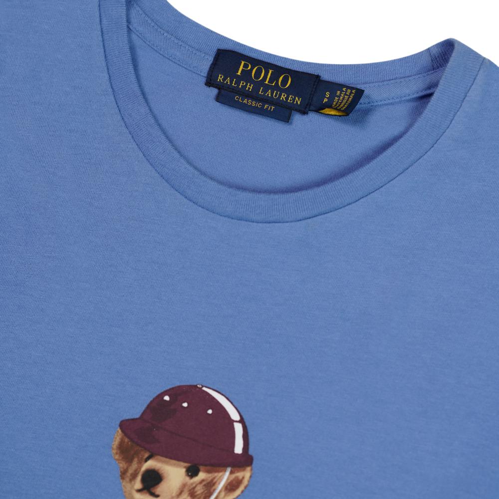 Polo Ralph Lauren Polo Bear Camiseta Clásica de Cuello Redondo Manga Corta Hombre Tops 710803488-004
