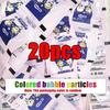 10-40 pezzi Macchina per Bolle Liquido Integrativo Granuli Concentrati Colorati per Bolle 10 pezzi 750ml Granuli Integrativi per Pistola a Bolle
