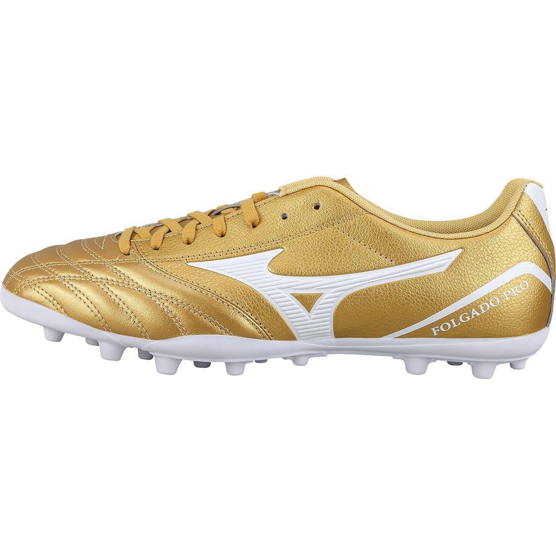

Mizuno Folgado Kl Comfortable Round Toe Ag (Rubber Short Studs) Non-Slip Soccer Shoes Men Soccer Shoes Gold P1GA239306 42.5