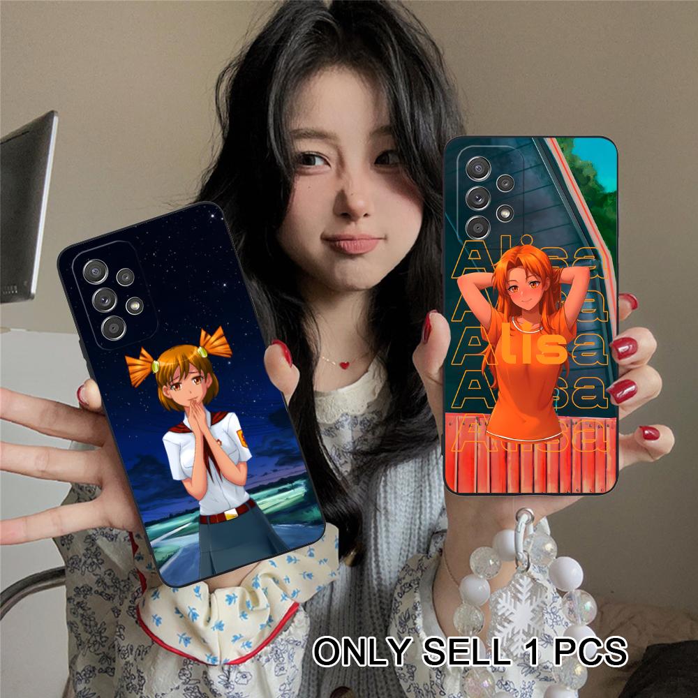 Everlasting Summer Alisa Matte TPU Mobile Phone Case for Samsung Galaxy A56 55 54 53 52 51 36 35 34 23 16 15 5G Colorful Cover