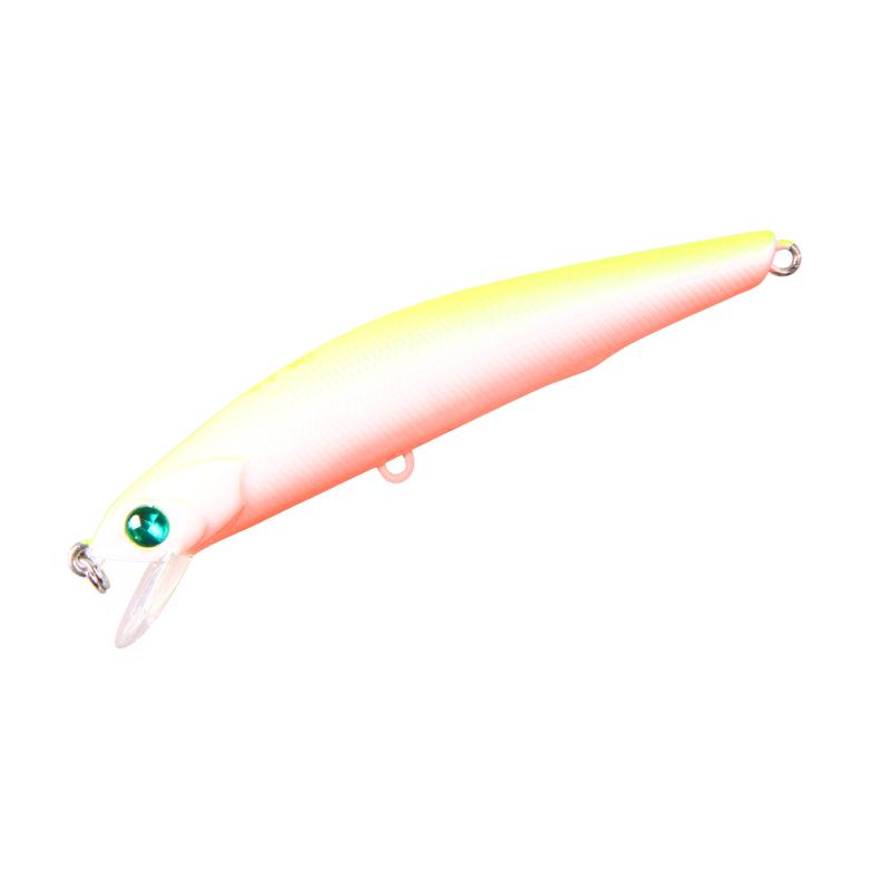 New Arrival LUTAC Plastic Fishing Hard Bait With 3D Lure Eyes Custom Slow Sinking Minnow Fishing Lure