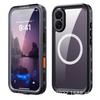 Magnetic Waterproof Phone Case IPhone 17 Shockproof TPU Full Cover Outdoor Sports Dive-Ready Protection