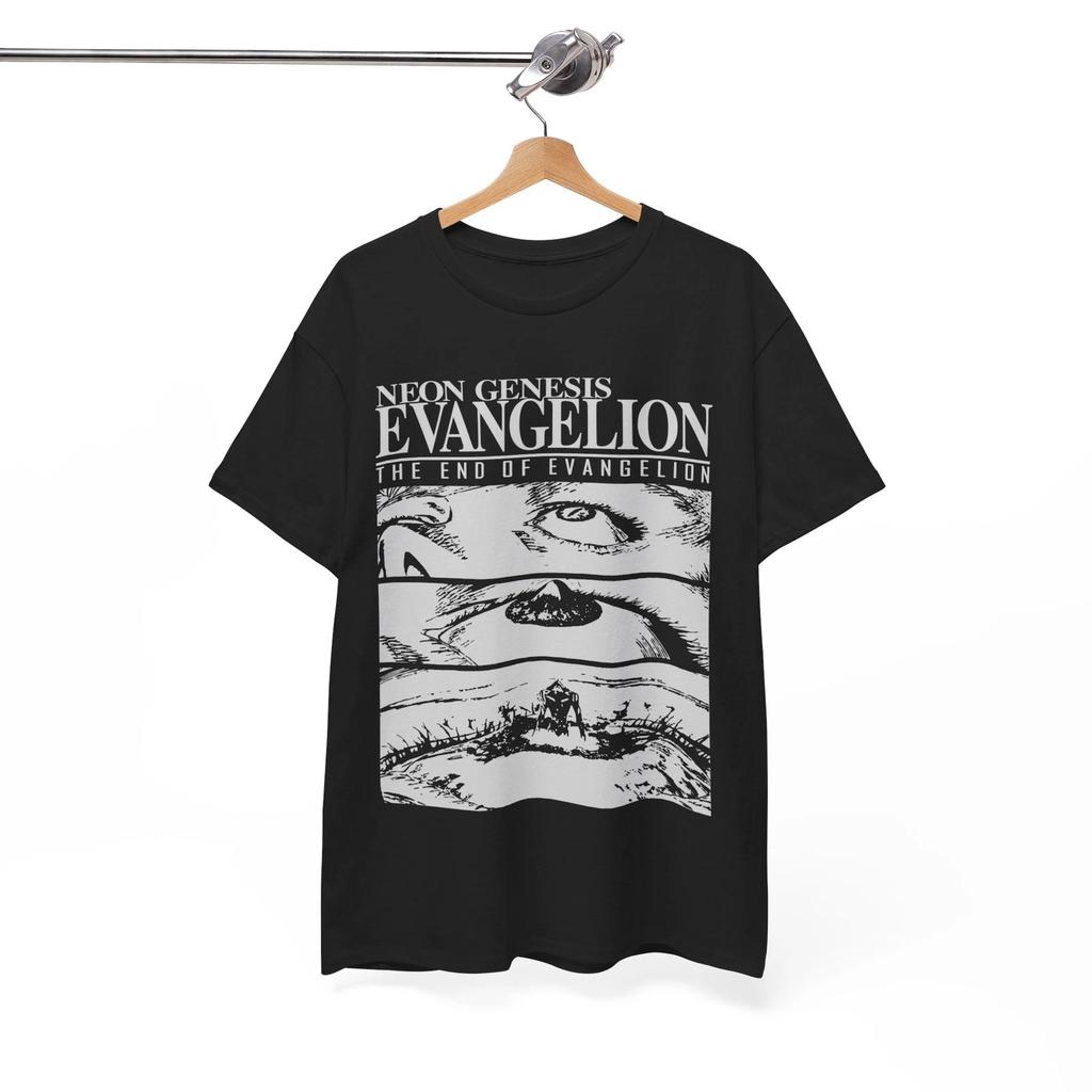 Neon Genesis Evangelio Shirt, End of Evangelio Dark Anime Gothic Unisex Tee
