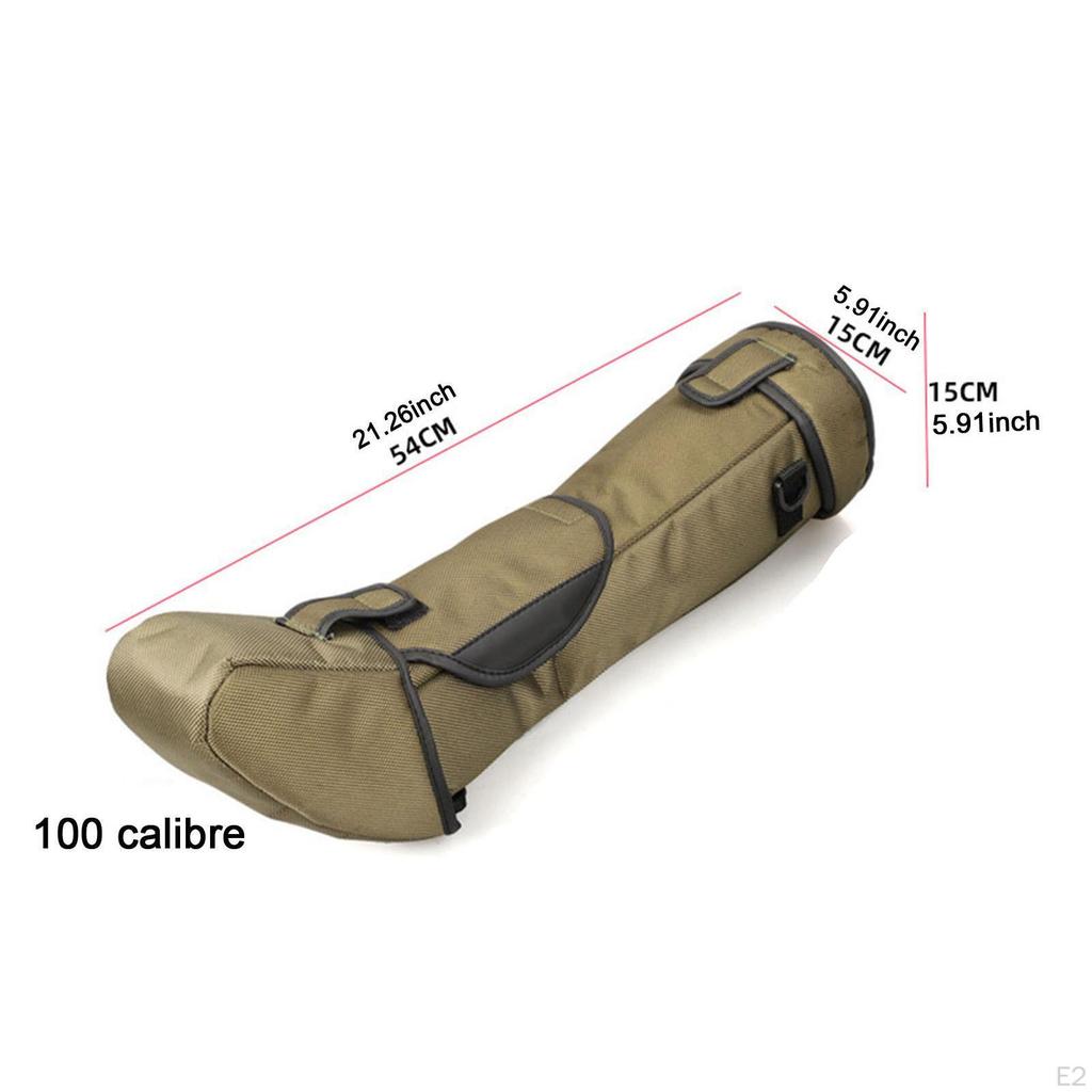 Bird Watching Telescope Bag Scope Case,Sturdy,Nylon Padded Thicken Portable Carrying Case for