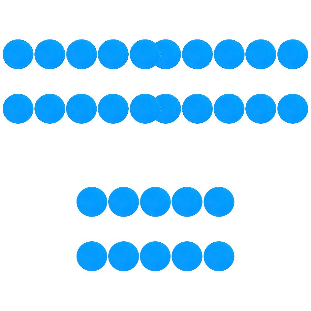 100/10pcs Self-Adhesive Pool Repair Patch PVC Pool Repair Kit Durable Swim Ring Pool Repair Kit Inflatable Boat Accessories