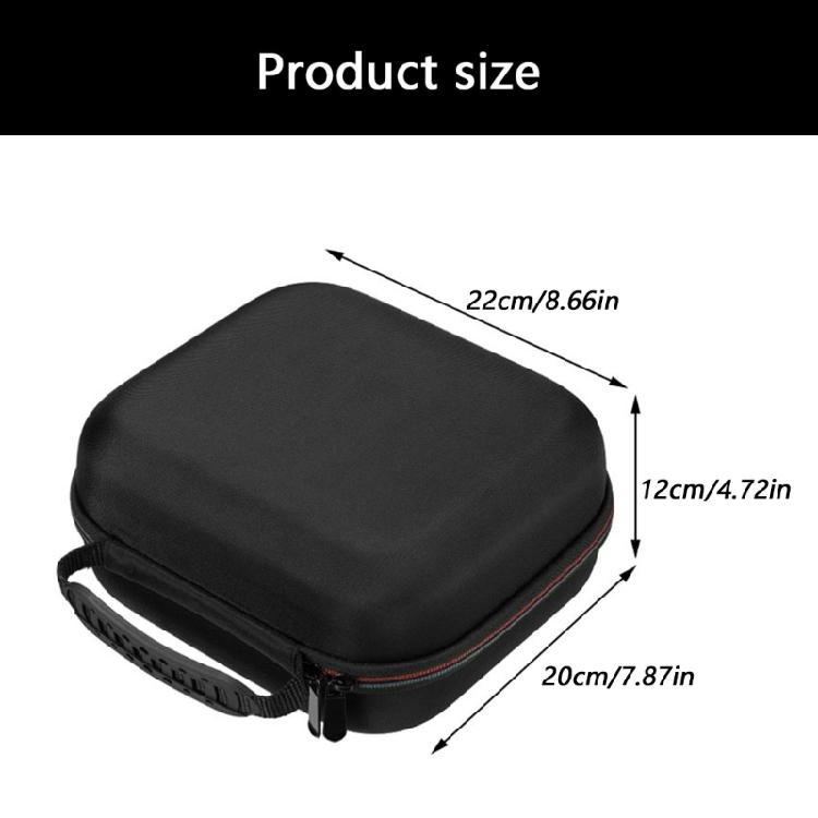 Multifunctional Headset Carrying Case Box Anti Scratch Lining Gaming Accessory Storage Organiser for H100