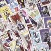12.5*6cm Japanese Myth Tarot Deck Cards Read Future Tarot Deck Card Game 78 Pcs Cards with Velvet Tarot Bag for Beginners