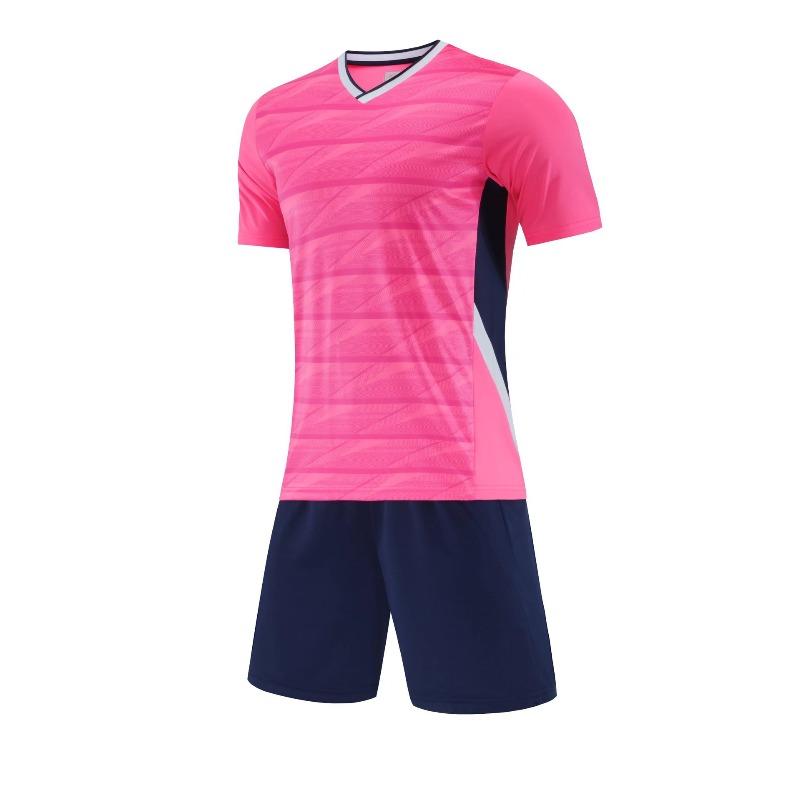 High-Quality Adult Children'S Football Jersey Set Breathable Sweat-Absorbing Quick-Drying Football Jersey Game Training Football Jersey