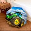 1 Parapluie Pliant Automatique - Motif Tracteur Vert, Design Portable et Pliable avec 8 Baleines, Cadeaux de Noël et d'Anniversaire