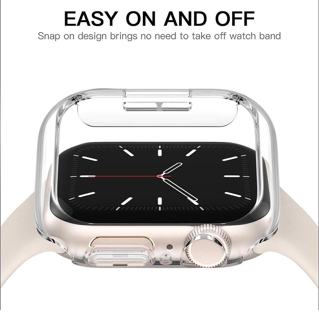 Matné ochranné puzdro s výrezmi pre Apple Watch Series 10. generácie
