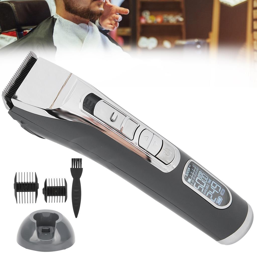 Men Hair Clipper LED Electric Re Able Hair Trimmer Clipper for Salon
