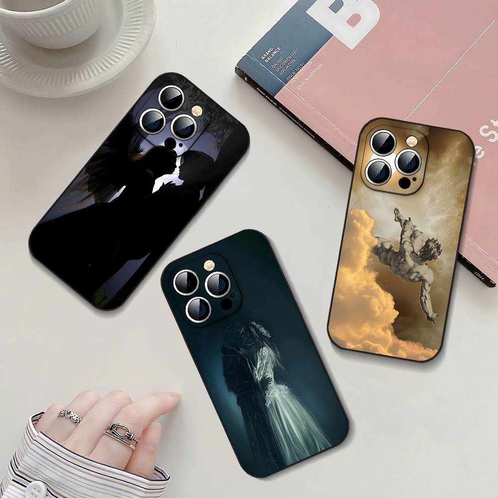 Court M-mists And Furys Black Phone Case That Fits For IPhone 17,16,15,11,13,14 Pro Max,Plus,X,Xr,Xs Max,13Mini