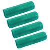 4 Rolls Durable Plastic Mesh Ribbon for Christmas Tree Decoration Perfect for DIY Projects and Festival Home Decors