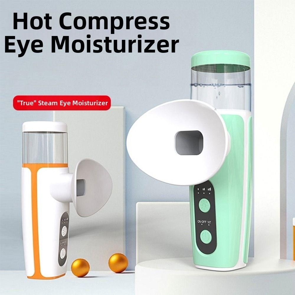 3 Temperature Portable Mist Sprayer Rechargeable Dry Eye Humidifier  Relieve Eye Fatigue