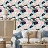 Roses wallpaper in muted colors for the living room and bedroom 50x1000