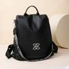 Trendy Nylon Woven Women's Backpack 2024 New Casual Outdoor Ladies Travel Bag Lightweight High Capacity Travel Shopping Shoulders Bag Girl Friend Gift