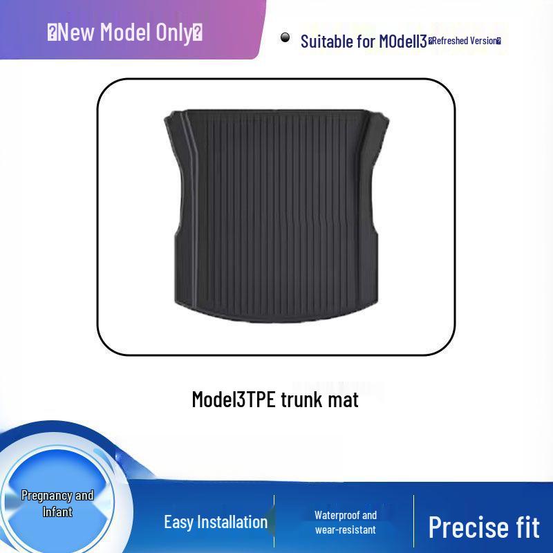 Tesla Model Y & 3 Full Coverage TPE Floor Mats