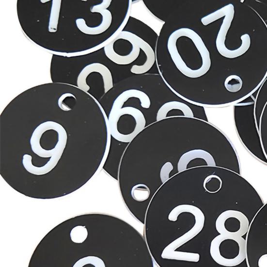 100Pcs Beehive Tag Waterproof Identification Round 1-100 Numbered Mark Label Beekeeping Supplies