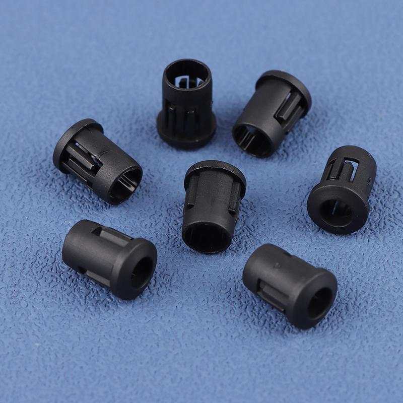 

50Pcs 5Mm Led Holder Socket Clip Bezel Socket Mount Light Emitting Diode Lamp Base Cover Black Plastic Display Blub Cup Case чёрный