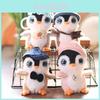 Peluche Pingouin Mignonne Porte-clés Avec Poil Court Doux Pour Enfants Et Adultes