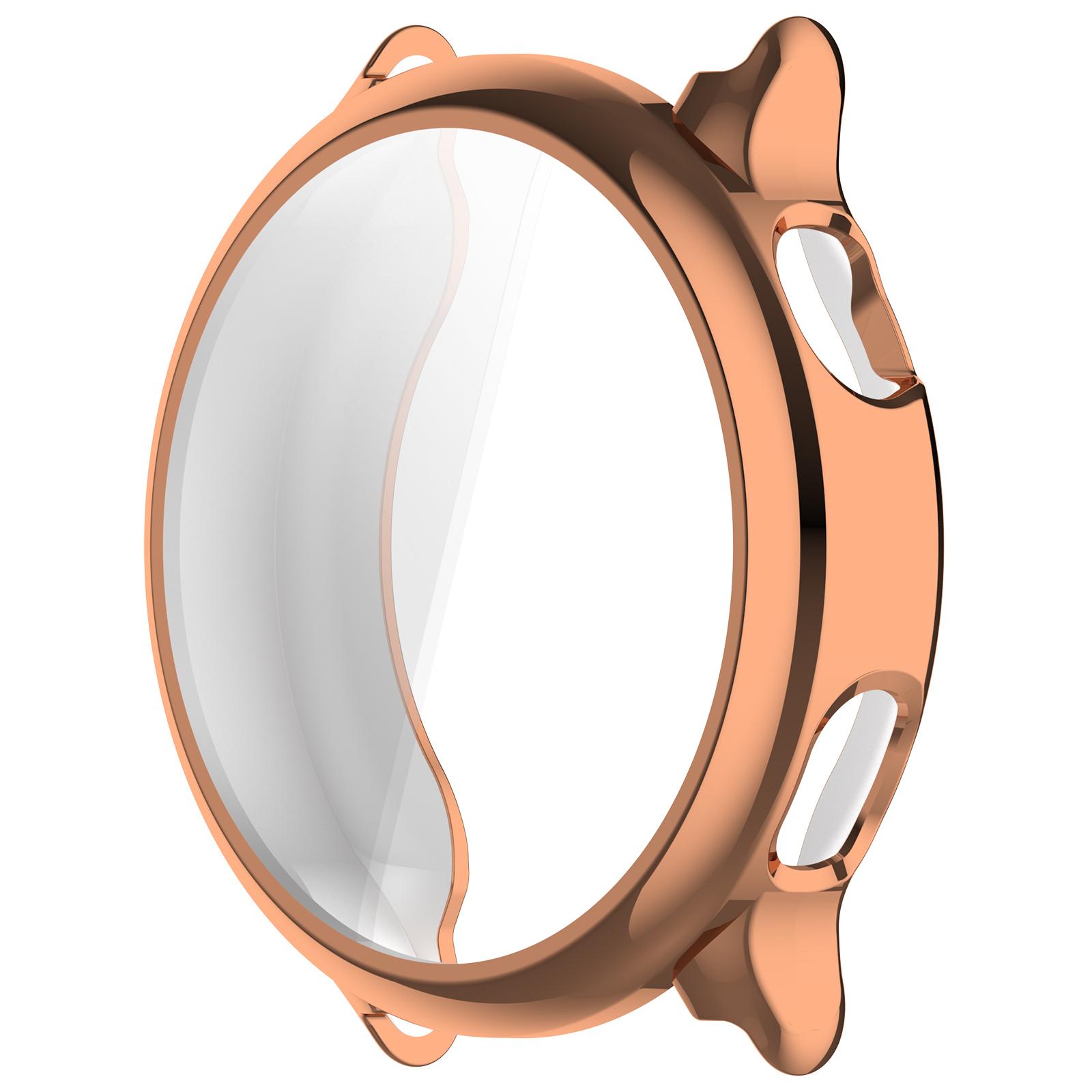 

For Garmin Vivoactive 6 Watch Case Full Protection Scratch Resistant TPU Cover Pink