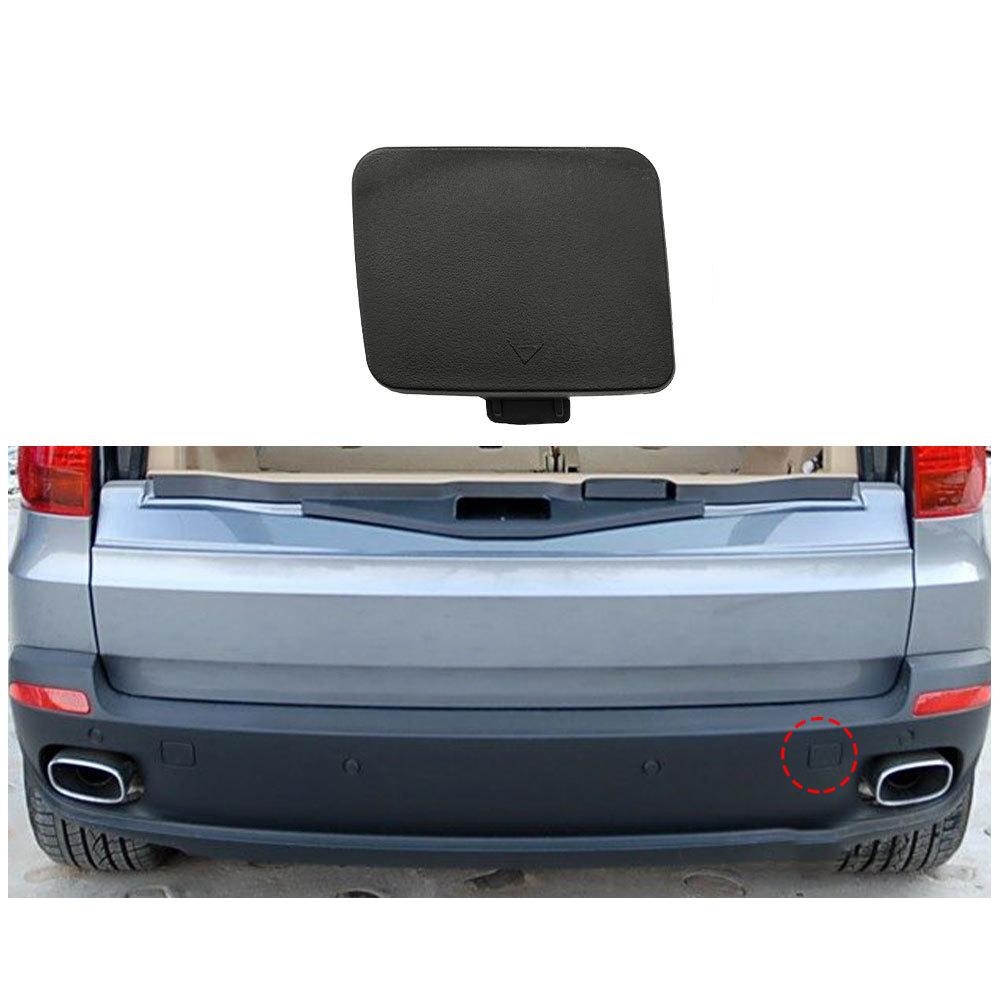 For BMW X5 Rear Bumper Left And Right Trailer Covers E70 Rear Bumper Towing Hook Hole Cover Plate 51127158447  2017-