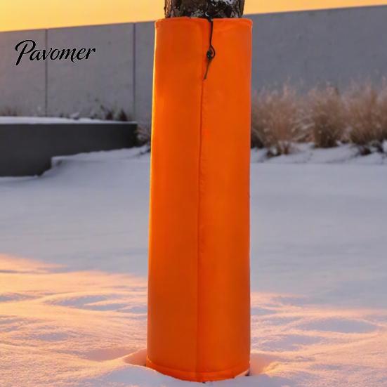 Fruit Tree Frost Blanket Palm Protector, Trunk Insulation Wrap with Drawstring, Dia 7.9" 11.8 ", Outdoor Guard Winter Bark for Garden Trees