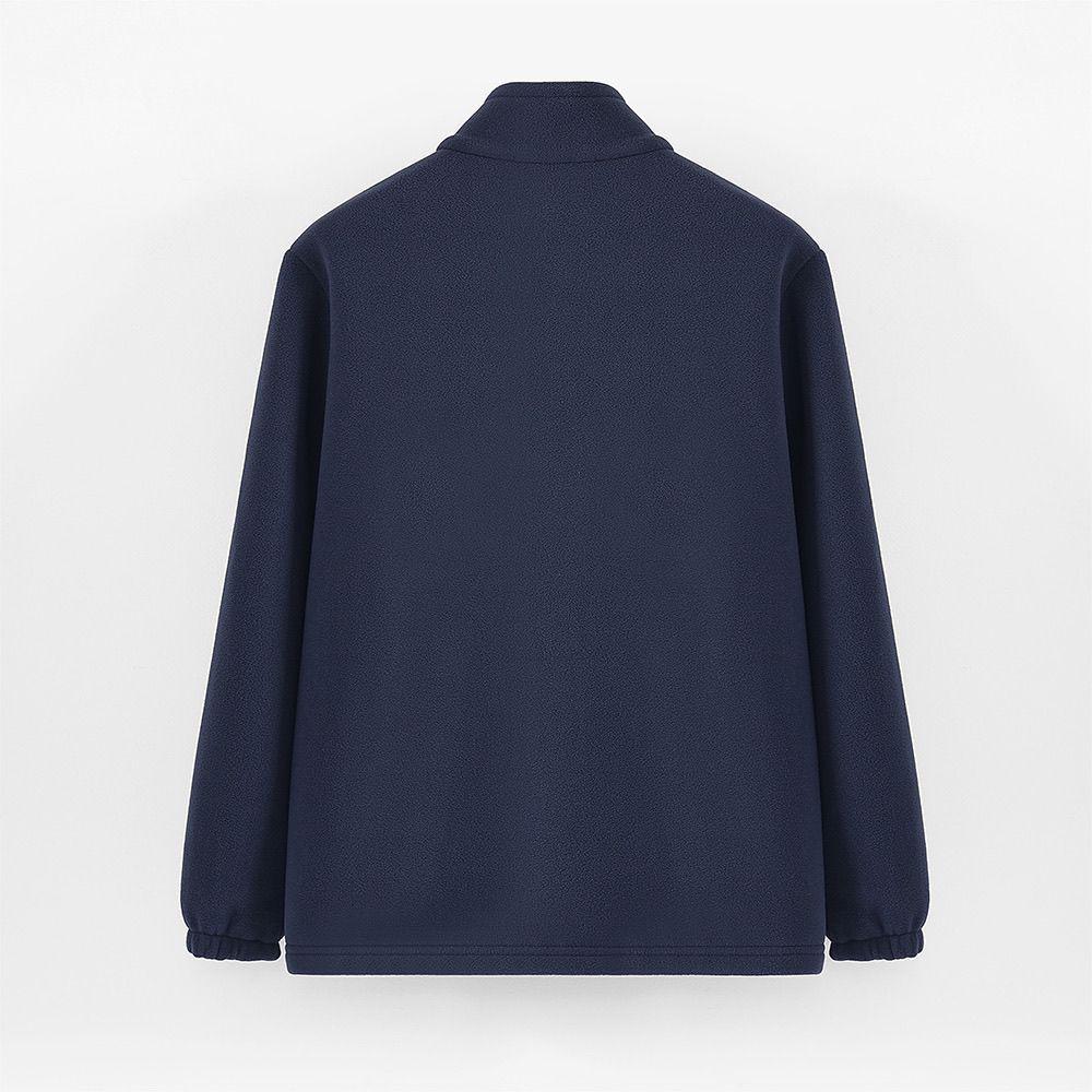 

Men s Stand-Up Collar Thick Fleece Jacket - Casual, Warm Autumn/Winter Wear for Middle-Aged and Elderly. Default Option