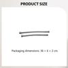 2 Pieces Corrugated Pipe Wire Line Cable Conduit, Braided Taillight Conduit for Exposed Wires