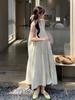 New Chinese Style National Style Neck Sling Dress Children's Summer New Cold Zen Niche Design Dress