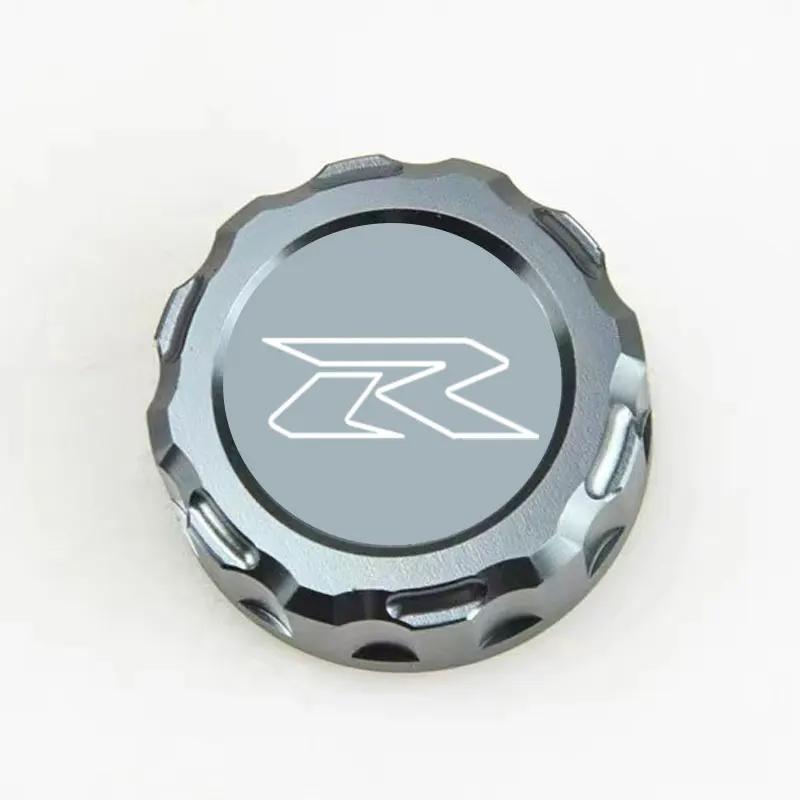 For Suzuki Gsxr 750 600 1000 GSXR600 GSXR750 Motorcycle Accessories Rear Brake Fluid Tank Cap Cover Brake Oil Tank Reservoir