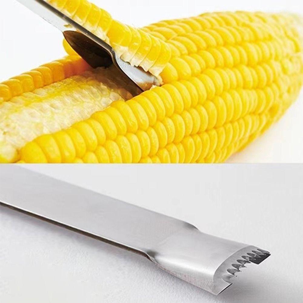 Quick Removing Corn Cob Peeler Stainless Steel Corn Stripper New Corn Kernel Removing