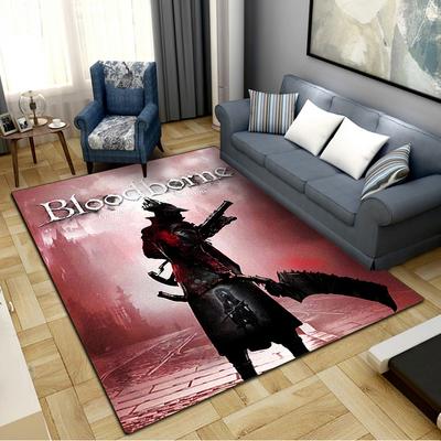 Bloodborne Carpet Rug for Living Room Bedroom Home Sofa Decoration,Kids Play Non-slip Floor Mat