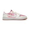 Travis Scott x Jordan Air Jordan 1 Mjuk Rosa Travis Scott X AJ1 Låg Dämpning Låg topp Vintage Basketkängor Unisex DZ4137-700(Team1698-)