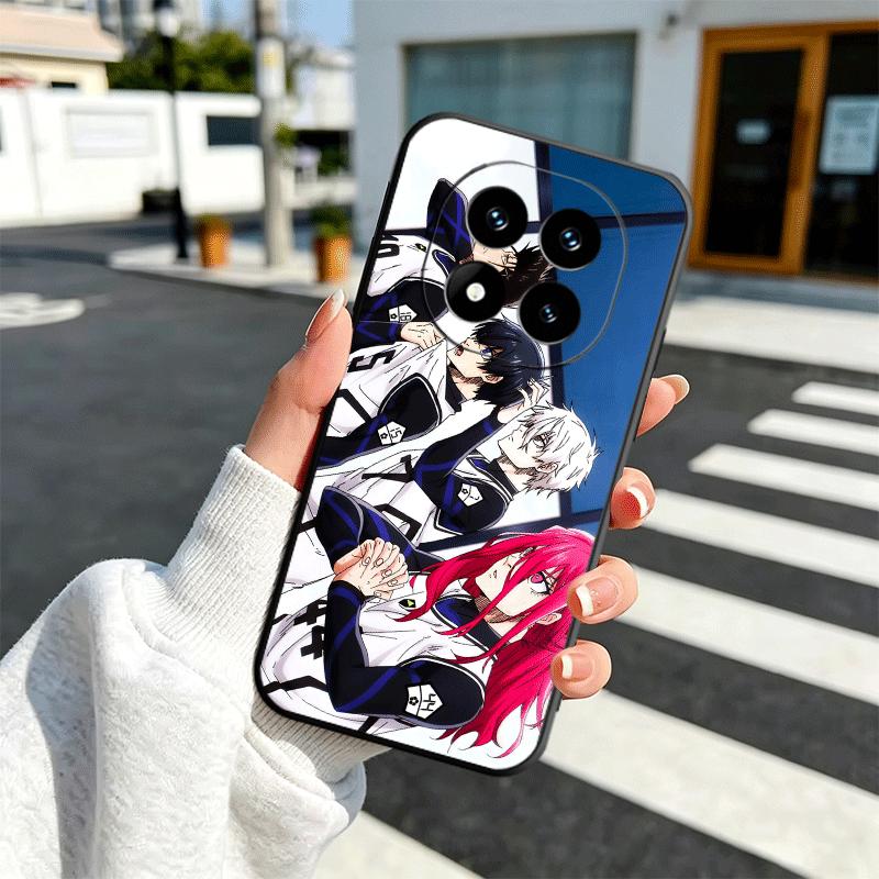 

Blue L-Locks Isagi Yoichi Soft Phone Case for Xiaomi Redmi Note 12 13 14 15 Pro Plus 11 12S 11S 11T 10 4G Black Cover Back Shell Redmi Note 13 4G