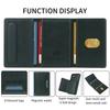 For Samsung Galaxy S24+ Magnetic Case BETOPNICE Leather Phone Cover Kickstand with Detachable Card Bag
