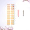Mixable Gel Semi-baked Gel Nail Stickers 5D Nude Transparent Baking Lamp Extended Phototherapy Nail Stickers