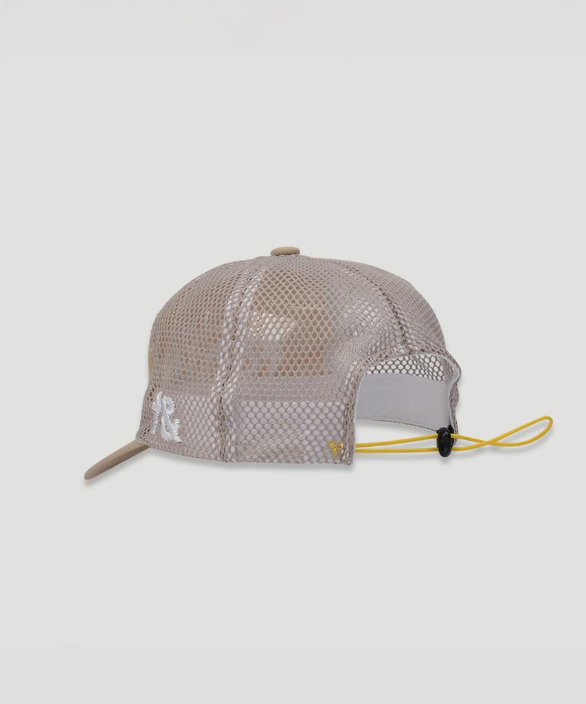 Peuluaen Fru& Needle Point Mix Mash Cap_White&Beige