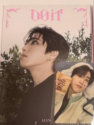 [USED] Stray Kids DOiT Accordion Ver. Han CD + Lucky Dro Trading Card