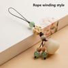 Creative Mobile Phone Lanyard Lanyard Keychain Chinese Style Bag Pendant Bodhi Hand-Woven Unisex Pendant For Blessing