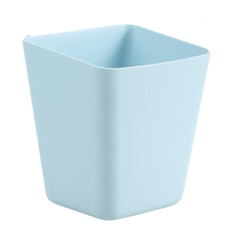 Small Trolley Hanging Basket Storage Basket, Kitchen and Bathroom Hanging Desktop Sundries Stationery Storage Box, Bedside Shelf