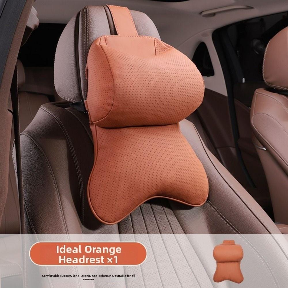 Universal Car Seat Shoulder Pillow Adjustable Car Headrest Car Neck Support Headrest  Four Seasons