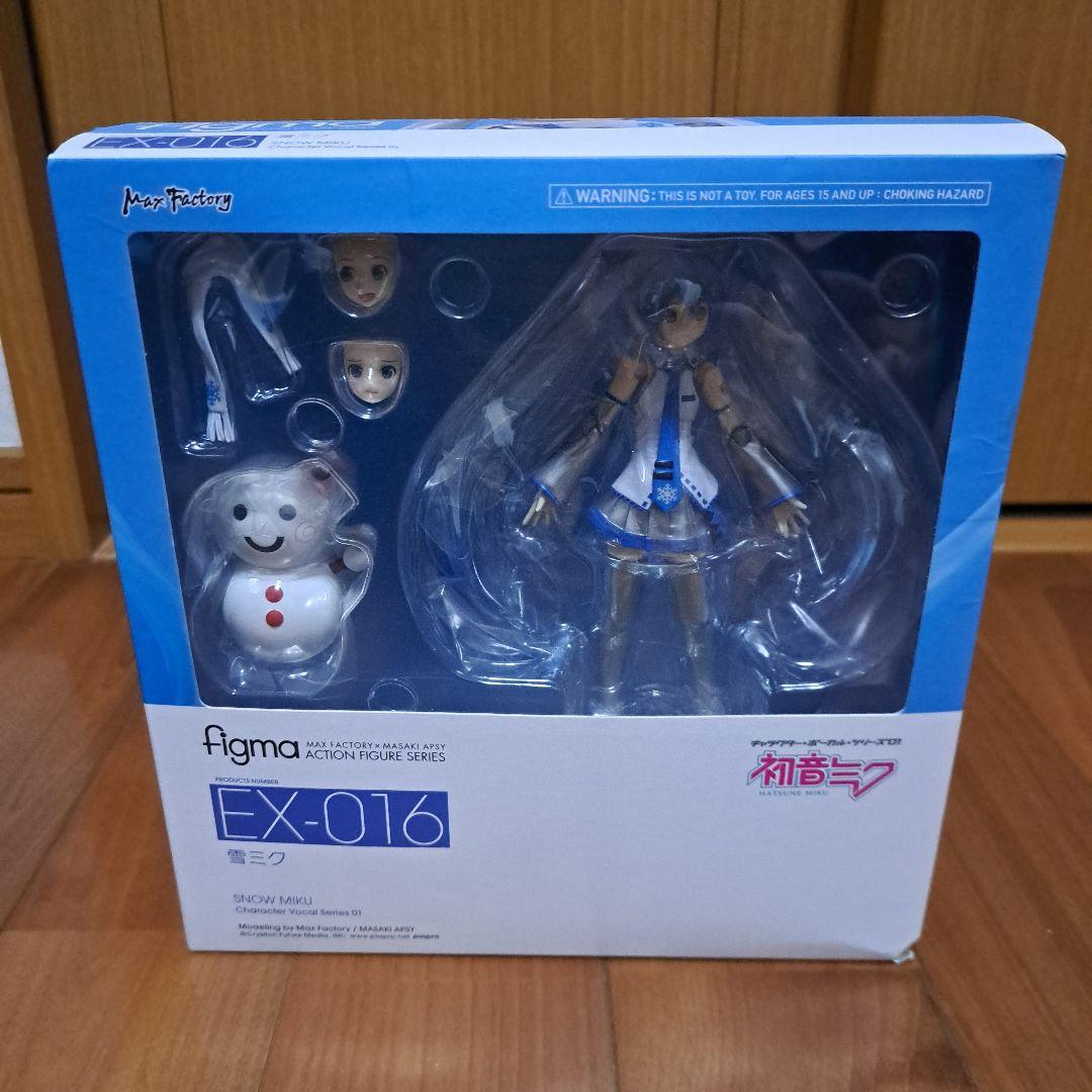 

[USED] Hatsune Miku Figma EX-016 Snow Miku Figure