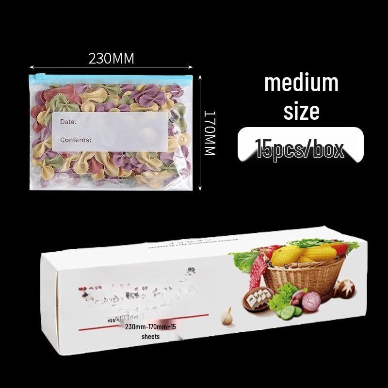 Slider Lock Food Storage Bags
