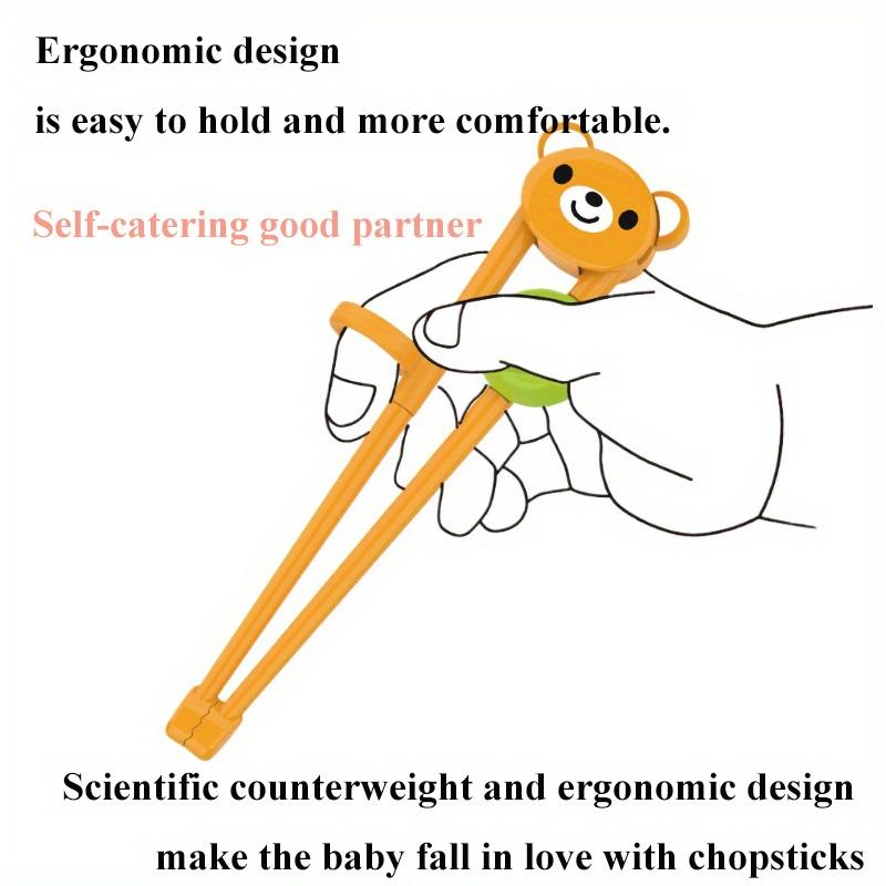 Chopsticks For Children Beginners Cartoon Animal Elementary Learning Chopsticks Tableware Training Food Safety