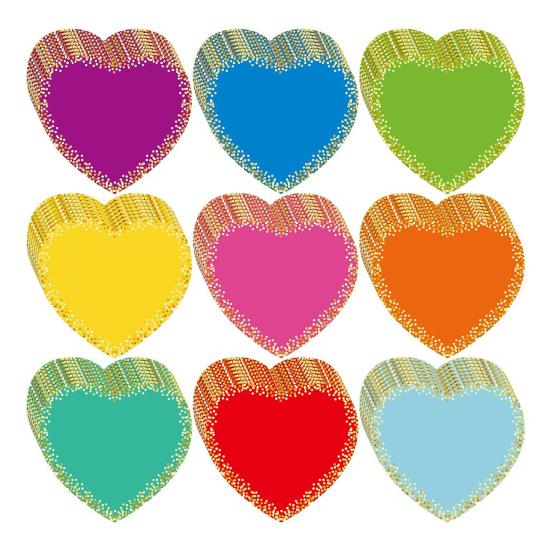 Yousheng 90 Sheets Colorful Decorative Borders Star Paper Cutting Bulletin Board Cutouts DIY Classroom Supplies