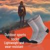 Unisex Warm Merino Wool Hiking Socks - Thick, Mid-Calf for Outdoor, Sports, and Mountaineering