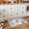 Christmas Snowman Xmas Tree Snowflake Entrance Doormat Decor Non Slip Corridor Balcony Rugs Bedroom Floor Mat Xmas Decor